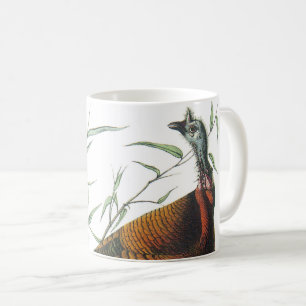 Wilde Türkei von Audubon Kaffeetasse