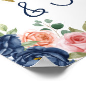 Wilde und freie Blumen Poster (Ecke)