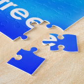 Wilde und freie Delphine Kunst Puzzle (Seite)