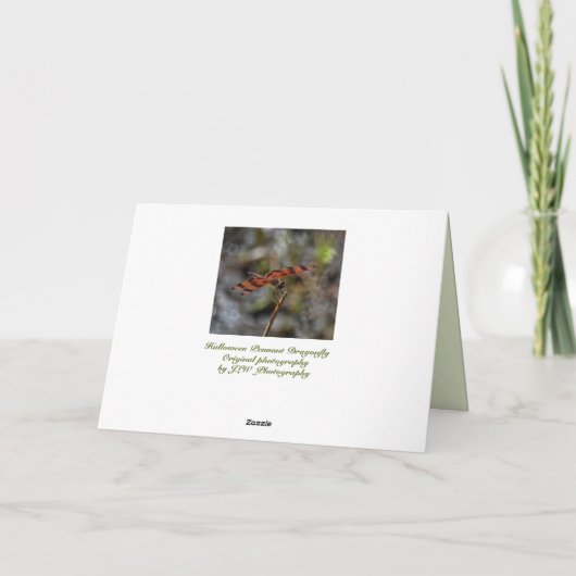 Wilde und freie Goldene Libelle (Rückseite)