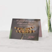 Wilde und freie Goldene Libelle (Vorderseite)