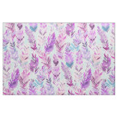WILDE und FREIE Lavendel-Aqua-Federn Stoff (Fat Quarter (45,7 x 55,9 cm))