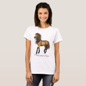 Wilde und freie Pferde T-Shirt (Vorne ganz)