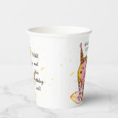 Wilde und freie Safari-Kinder Gemeinsame Geburtsta Pappbecher (Rechts)