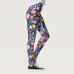 Wilde und freie Sommer-Blume Leggings<br><div class="desc">Kick zurück in diese super lustigen Leggings mit einem Muster von skurrilen wilden Blume. Ideal für eine besondere Veranstaltung,  ein Training im Fitnessraum oder im Garten Party oder Fest.</div>