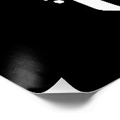 Wilde und freie Typografie Poster (Ecke)