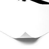 Wilde und freie Typografie Poster (Ecke)