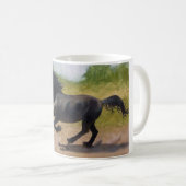 Wilde und Fresian Tasse (VorderseiteRechts)