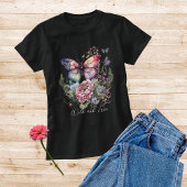 Wilde und gratis Schmetterlingsflora wild lebende Tri-Blend Shirt