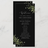 Wilde und grüne Hochzeiten Programm (Vorne/Hinten)