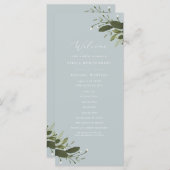 Wilde und grüne Hochzeiten Programm (Vorne/Hinten)