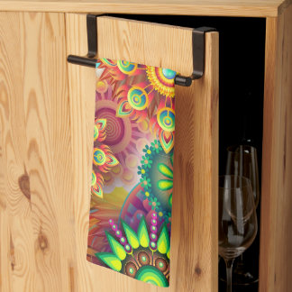 Wilde und helle Küchentücher