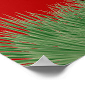 Wilde und kostenlose Giraffe Poster (Ecke)