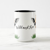 Wilde und kostenlose Giraffe Tasse (Zentrum)