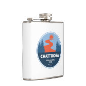 Wilde und Landschaftliche Chattooga Flachmann (Rechts)