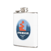 Wilde und Landschaftliche Flüsse im oberen Missour Flachmann (Links)