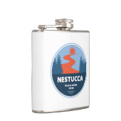 Wilde und Landschaftliche Nestucca Flachmann (Rechts)