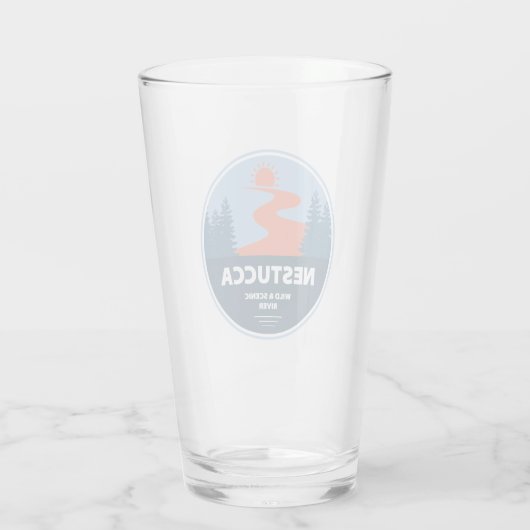 Wilde und Landschaftliche Nestucca Glas (Rückseite)