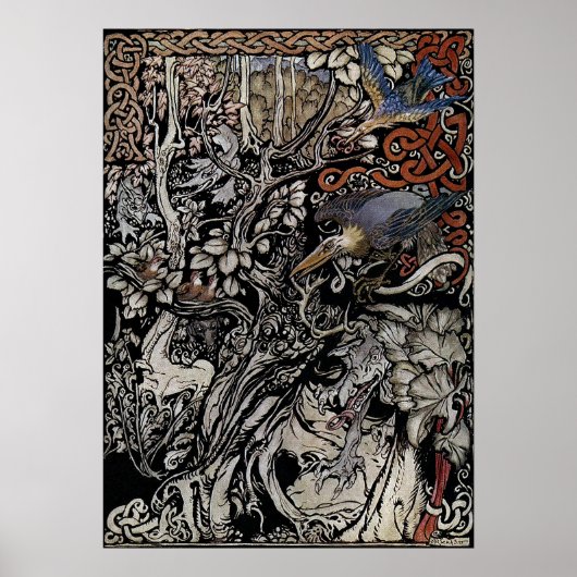 Wilde und schüchterne und monströse Kreaturen Poster (Vorne)