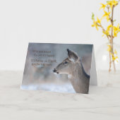 Wilde und süße Tiere Urlaub Karte (Gelbe Blume)