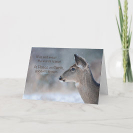 Wilde und süße Tiere Urlaub Karte