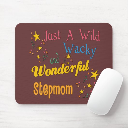 Wilde und verrückte Stiefmutter Mousepad (Mit Mouse)