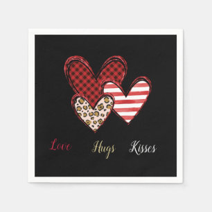 Wilde Valentinstag Servietten