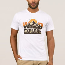 Wilde Vintage-Berg-Abenteuer-Outdoor-Erkundung