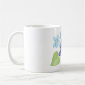 Wilde Violet-Blume - Illustration Kaffeetasse (Links)