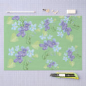 Wilde Violet-Blume Seidenpapier (Handwerk)