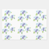 Wilde Violet-Blume und Frühlingspapier Geschenkpapier Set (Vorderseite 2)