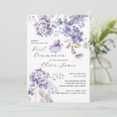 Wilde Violets Erste Heilige Kommune Einladung (Stehend Vorderseite)