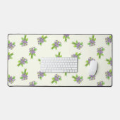 Wilde Violets Schreibtischunterlage (Tastatur & Maus)