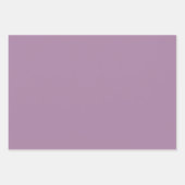 Wilde Violets Wasserfarben Handgemalt Geschenkpapier Set (Vorderseite 3)