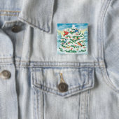Wilde Vögel in der Natur mit Starlit Button (Beispiel)