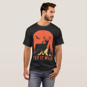 Wilde Wander-Grafik T-Shirt (Vorne ganz)