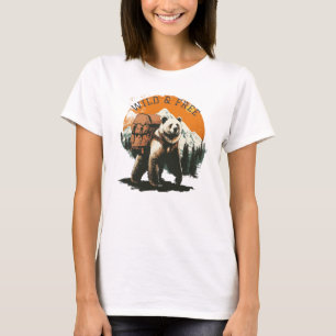 Wilde Wanderungen, Freie Trekkingtouren – T-Shirt