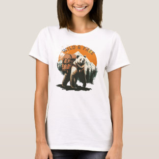 Wilde Wanderungen, Freie Trekkingtouren – T-Shirt