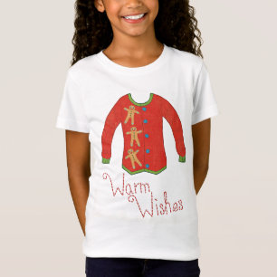 Wilde warme Wünsche Apples   - Lebkuchen-Mann T-Shirt