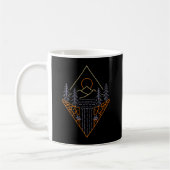 Wilde Wasserfälle Kaffeetasse (Links)