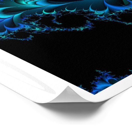 Wilde Waves Poster (Ecke)