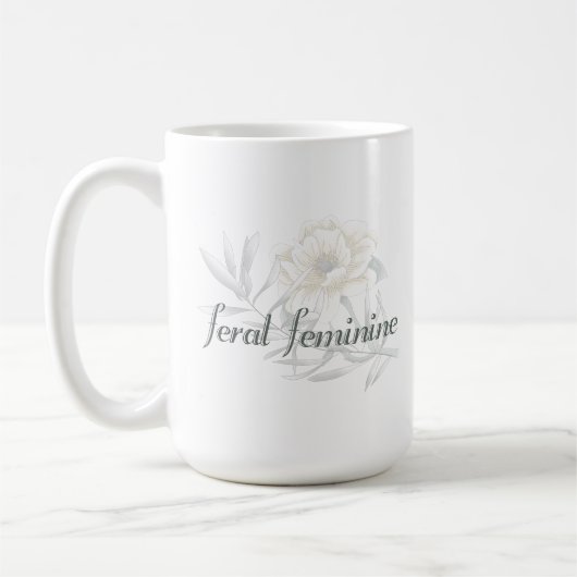 Wilde Weiblichkeit —  Kaffeetasse (Links)