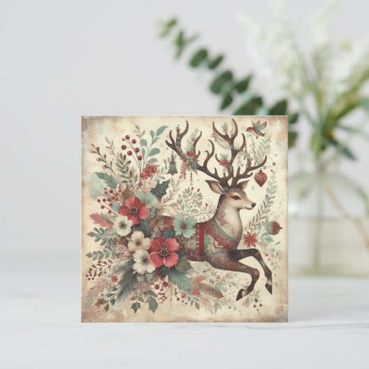 Wilde Weihnachtszeit-Blume (Stehend Vorderseite)