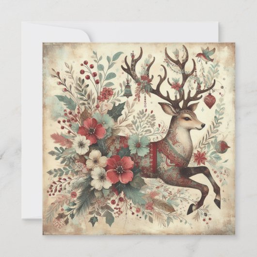 Wilde Weihnachtszeit-Blume (Vorderseite)