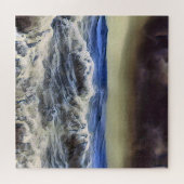 Wilde Wellen am Ozean - Puzzle (Horizontal)
