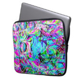 Wilde Wellen....... Laptopschutzhülle (Vorderseite Links)