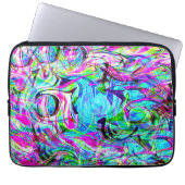 Wilde Wellen....... Laptopschutzhülle (Vorderseite)