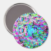 Wilde Wellen....... Magnet (Vorderseite/Rückseite)