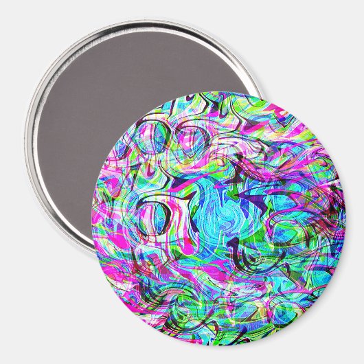 Wilde Wellen....... Magnet (Vorderseite/Rückseite)