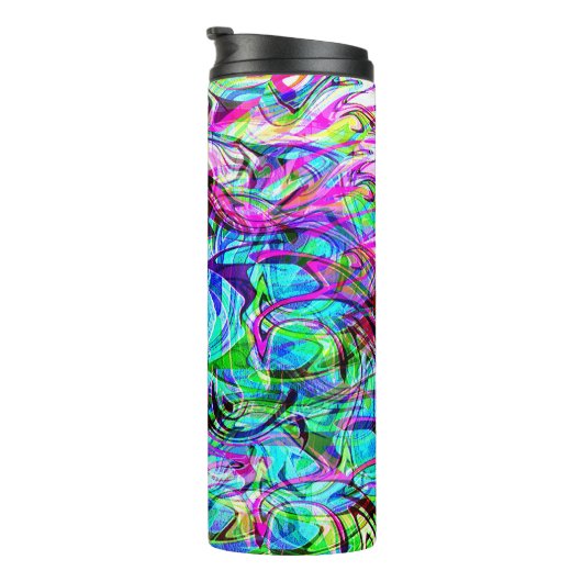 Wilde Wellen....... Thermosbecher (Nach rechts gedreht)